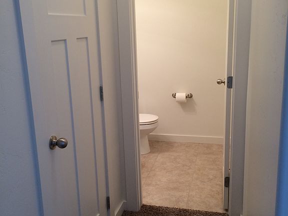 Coat closet and half bath