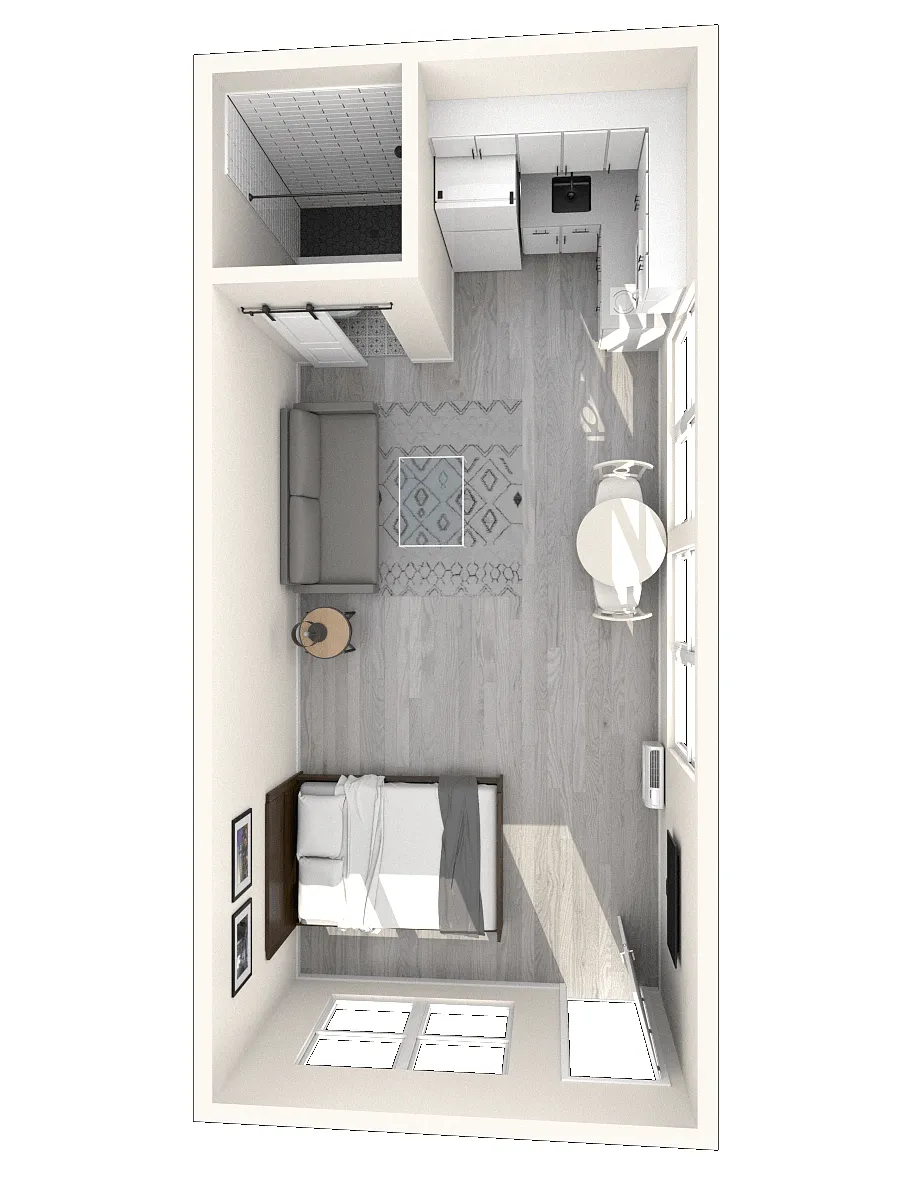 Floor plan Urban Studio