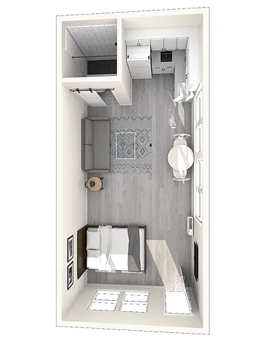 Floor plan Urban Studio