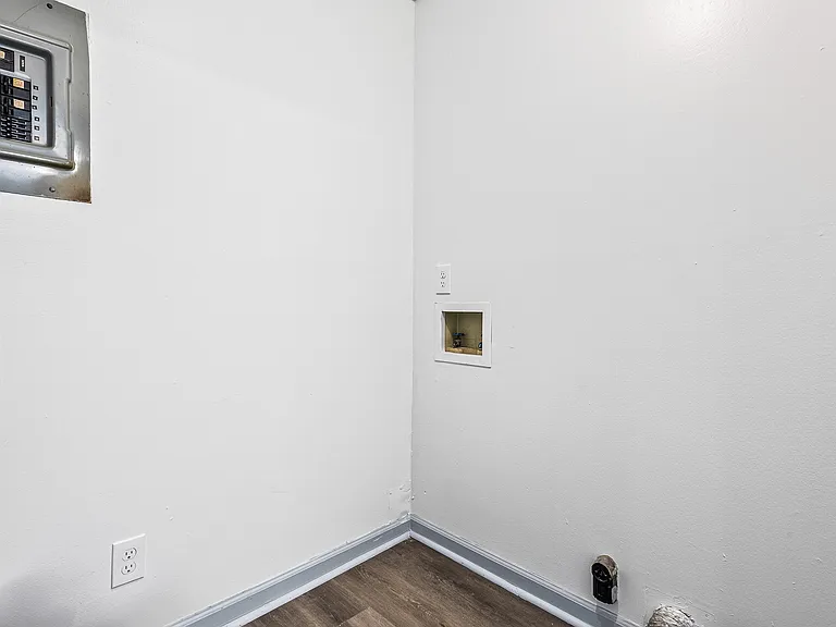Hook up for washer and dryer