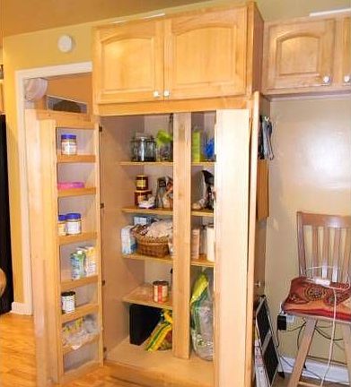 Maple Pantry Cabinet
