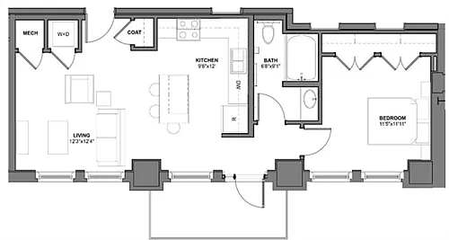 Floor plan I-AHL