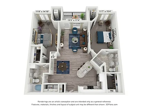 Floor plan Club