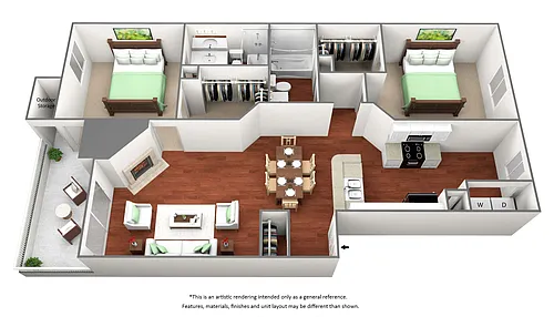 Floor plan B3 - Rio Grande