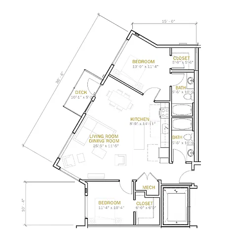Floor plan C8