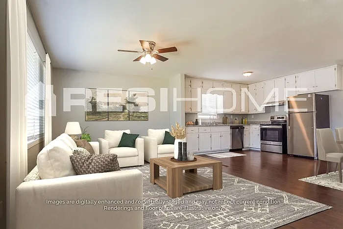3 bed, 2.0 bath, 1203 sqft, $1,725 — Photo 3