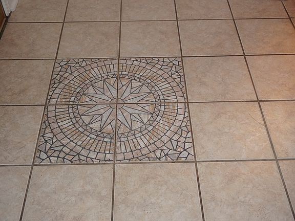 Italian Tile in Foyer