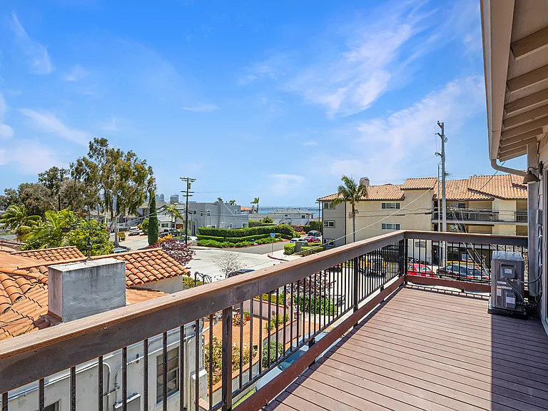 View from private deck