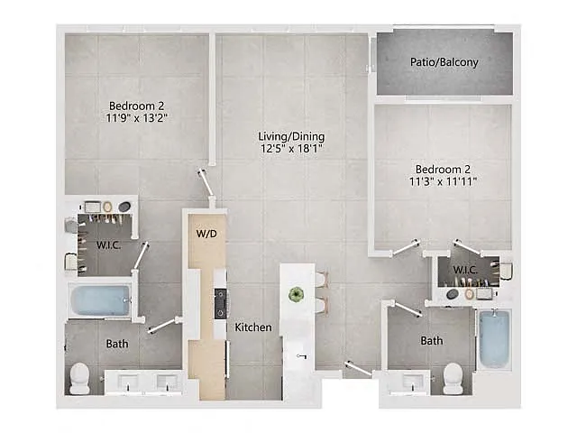 Floor plan B3