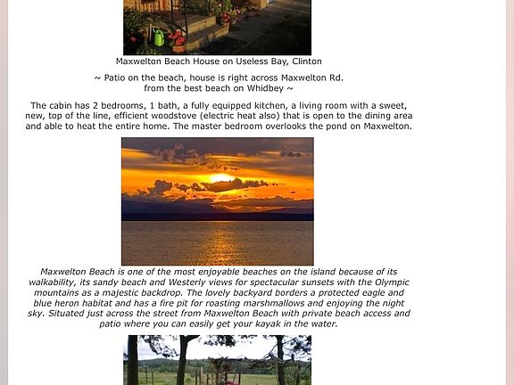 You could live here. 
Maxwelton Beach is a sought after neighborhood. It's a treat to find a home available on Maxwelton Beach.