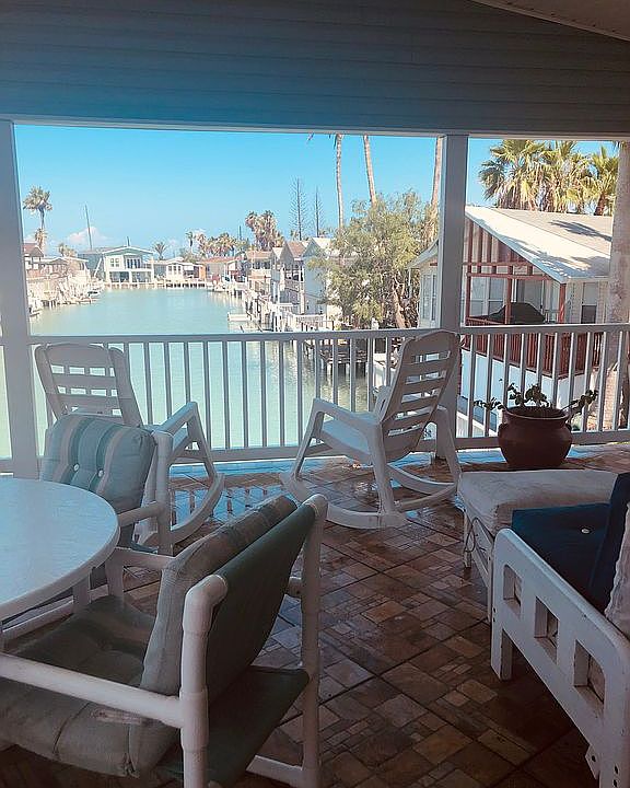 View from main level porch