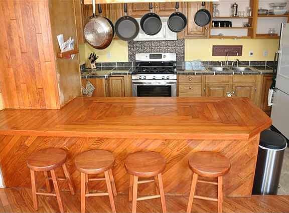 Kitchen from dining room