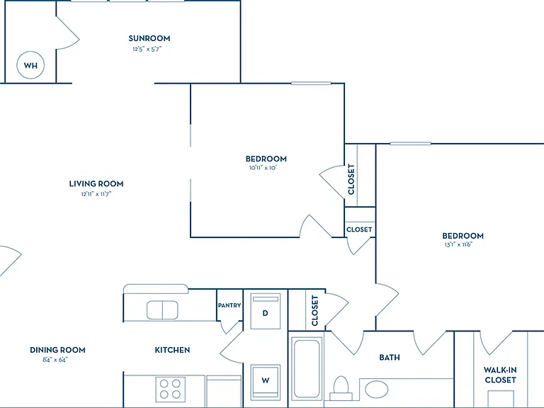2 Bedroom | 1 Bath | 940 SQ FT 2 Bedroom | 1 Bath | 940 SQ FT