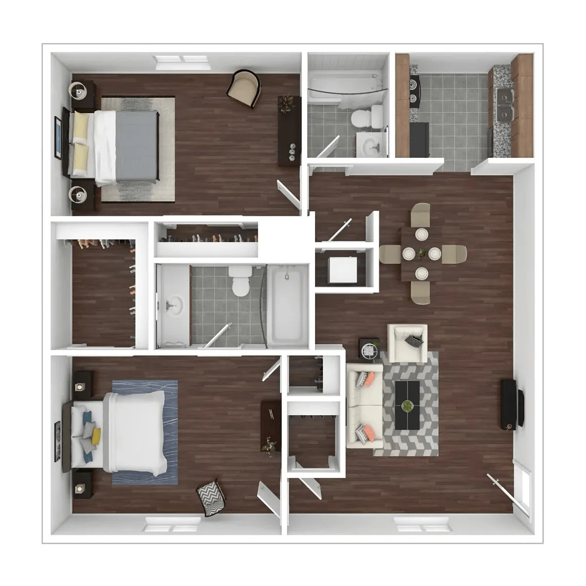 Floor plan B3