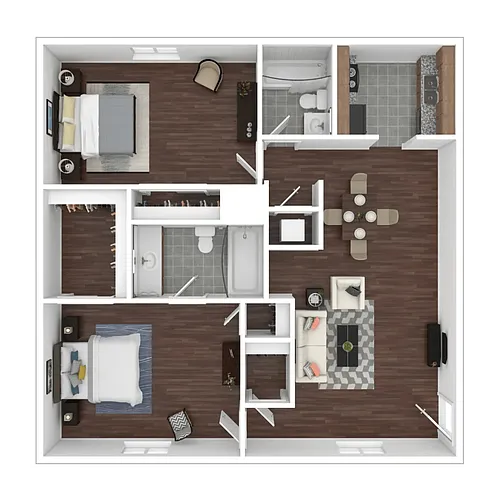 Floor plan B3