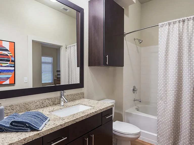 Framed mirrors are standard and add an upscale touch to your home.
