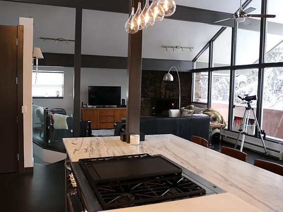 Upstairs Kitchen and Den