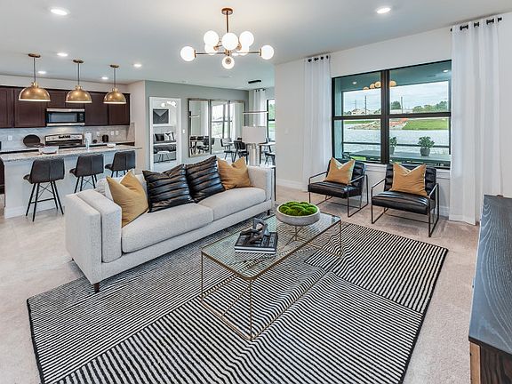 Gathering room, ideal new home layout