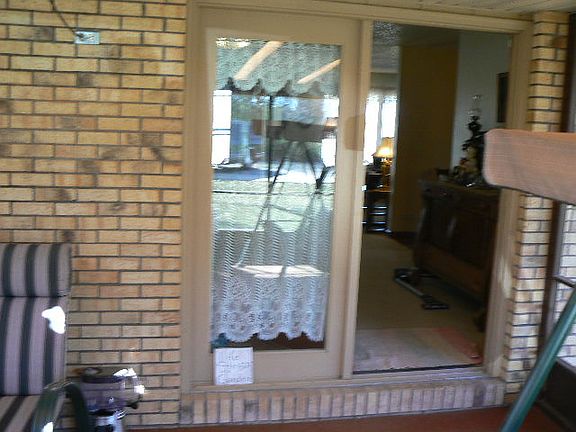 Patio to dining area.