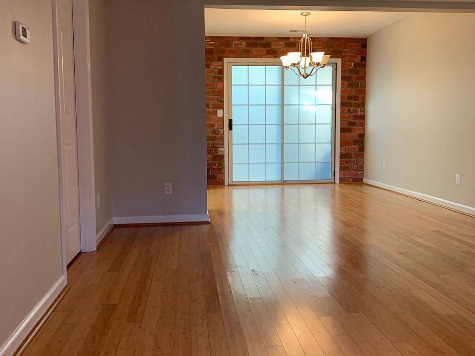 Open concept living and dining areas