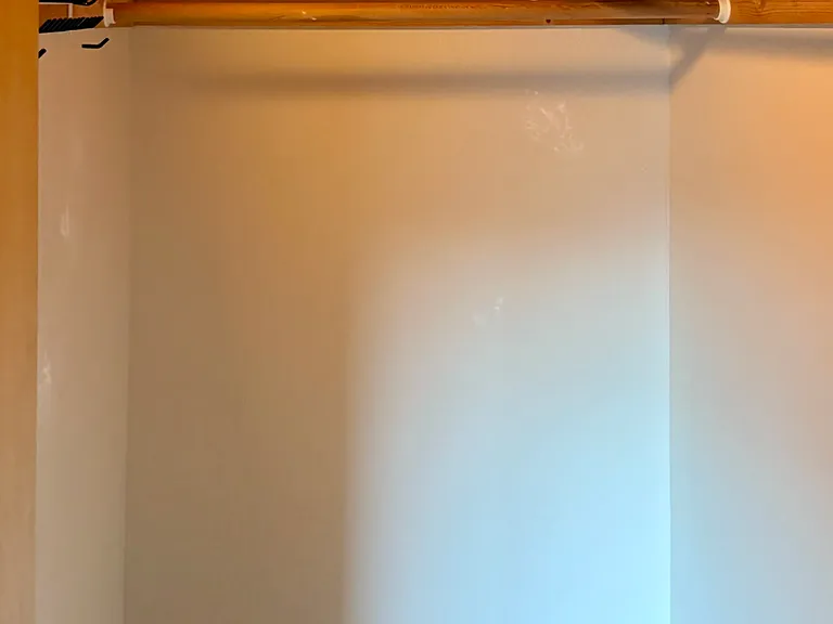 Walk-in master closet