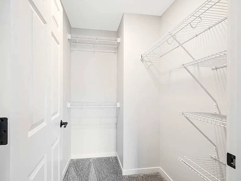 Many bedrooms feature large walk-in closets - perfect for your entire wardrobe.