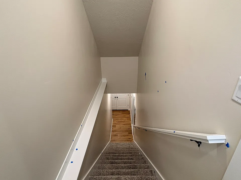 Tenant stairs. Shared with the other unit downstairs.