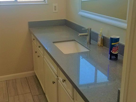 Bathroom with New Counter & Fixtures