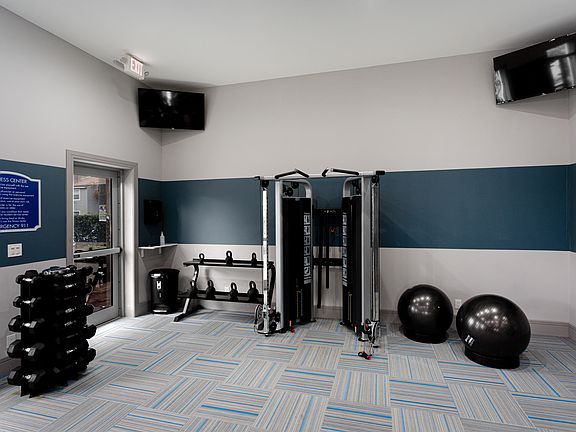 24-Hour State of the Art Fitness Center.