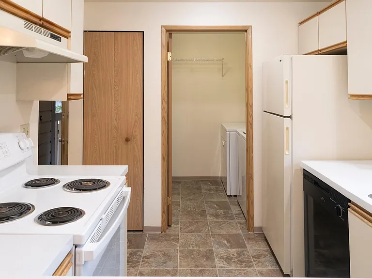 Open-concept kitchen layout