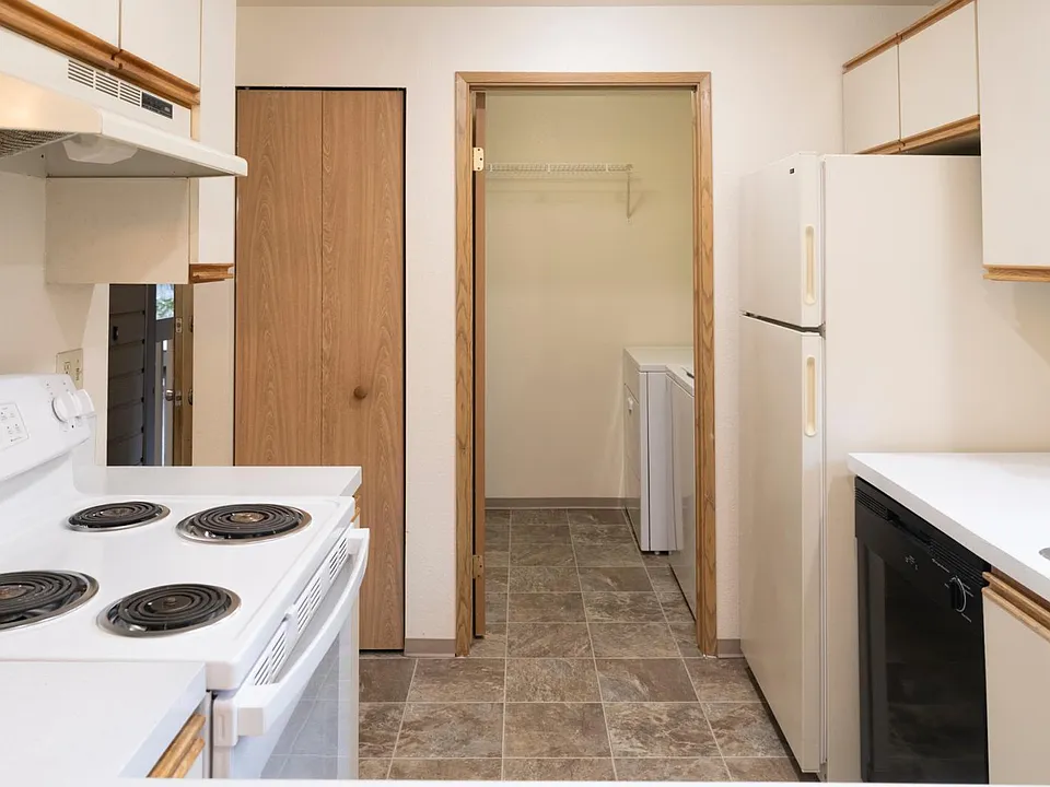 Open-concept kitchen layout
