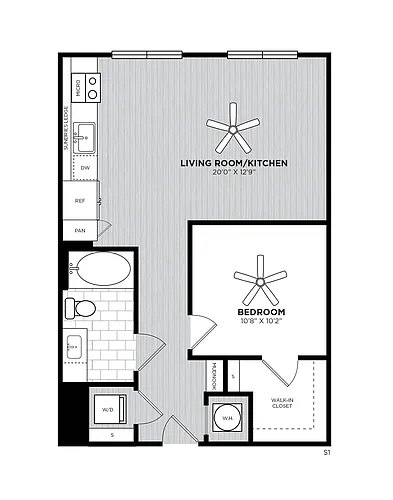 Floor plan Trellis Renovated