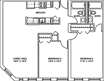 Floor plan The Kennedy