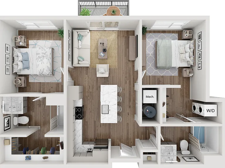 SevenO2 Main Apartments — Photo 124