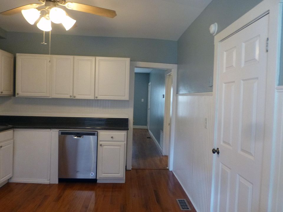 kitchen towards living room. bedroom #2 is off the kitchen