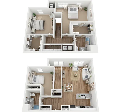 Floor plan Townhome