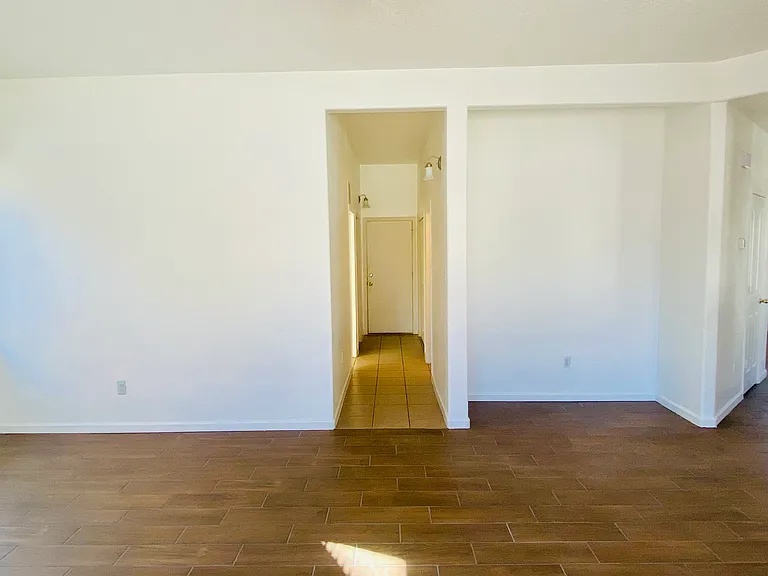 Downstairs walkway bedroom