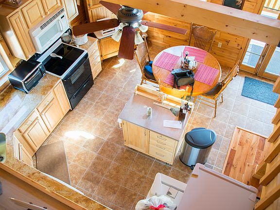 Kitchen from the loft