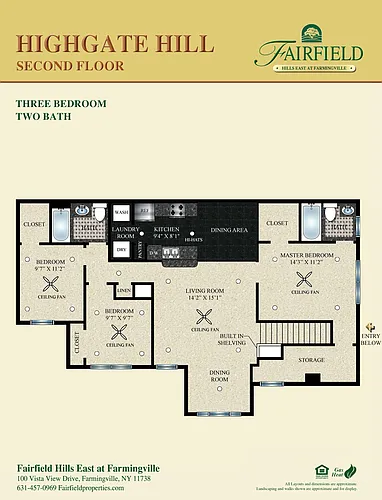 Floor plan The Highgate Hill Upper
