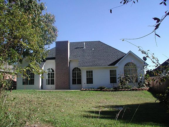 Spacious fenced in backyard