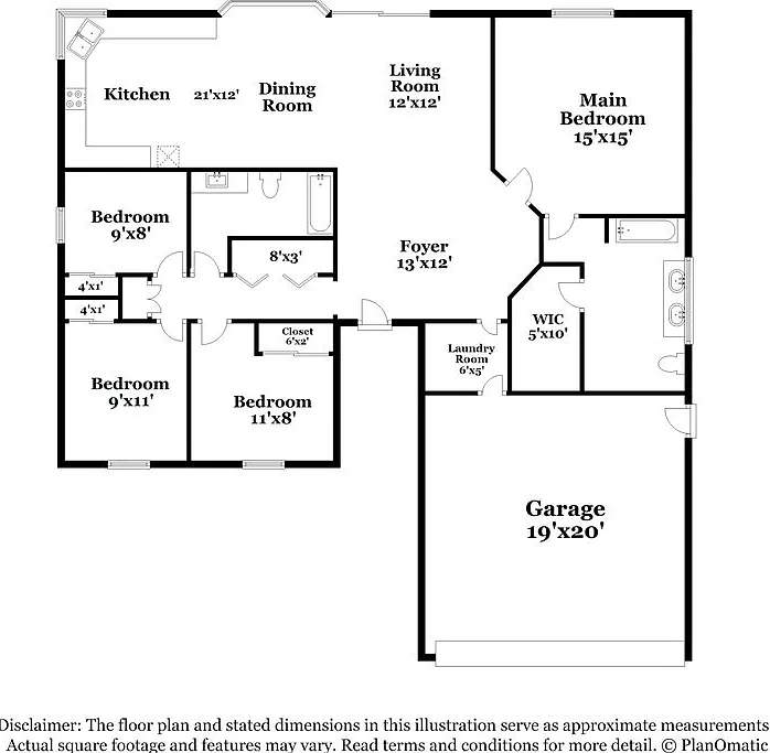 4 bed, 2.0 bath, 1498 sqft, $2,150 — Photo 2