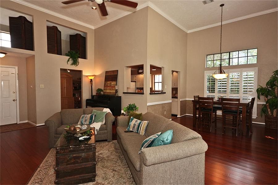 Soaring ceilings and lots of natural light gives this space a "lofty" feel.