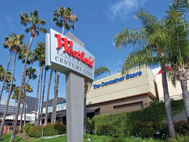 Convenient shopping center at Westfield