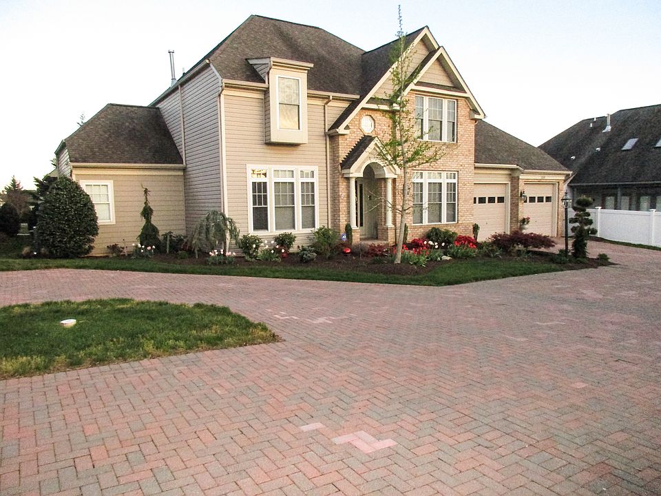 Quiet brick courtyard