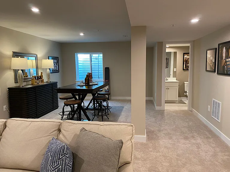 Fully Finished & Spacious Lower Level with Full Bath (#3) for added flexibility