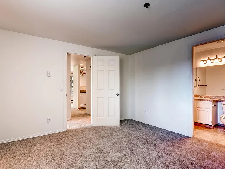 Our Apartments Bedroom at Newport Heights Apartment in Tukwila Washington