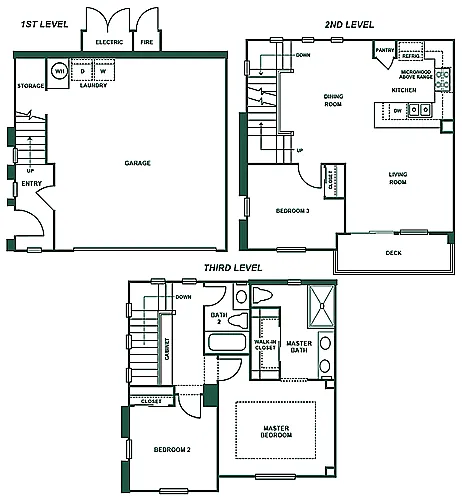 Floor plan 3 bed 2 Bath