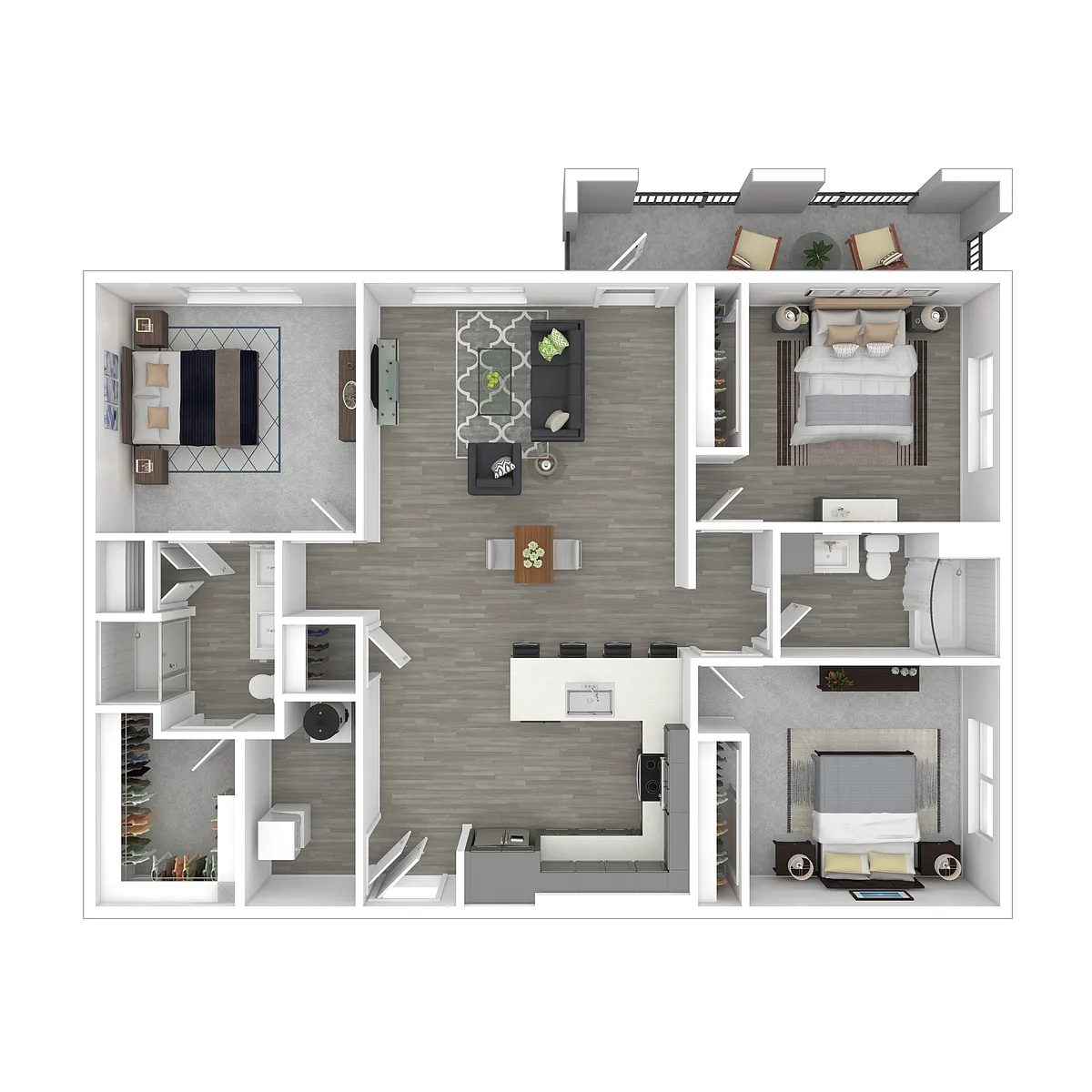 Floor plan C1 Sugar Creek