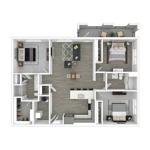 Floor plan C1 Sugar Creek