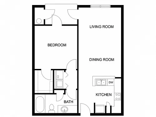 Floor plan The Fairview